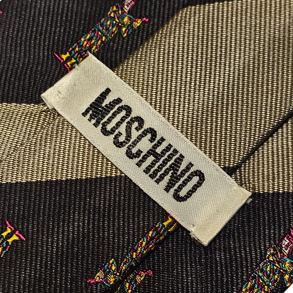 MOSCHINO TIE - Picture 10 of 12